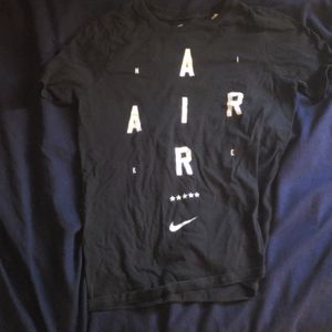 Black nike air tshirt medium youth